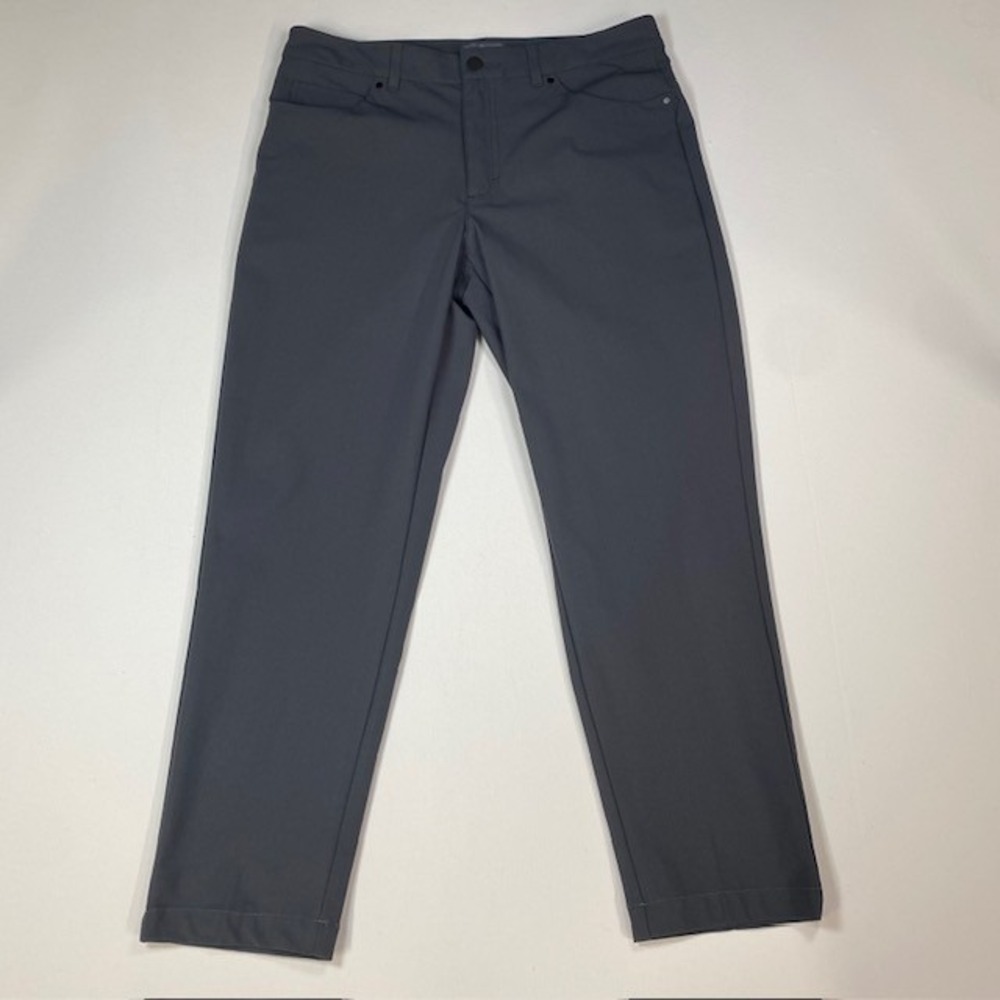 VRST Men's W33 L32 Gray/Black Lot of 2 Athletic‎ Fit Casual Dress Pants (33x26)